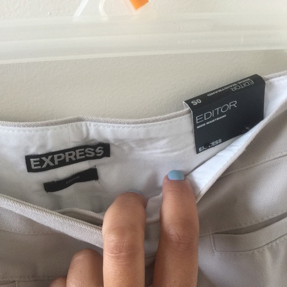 NWT Express Editor Pant SHORT LENGTH - Picture 4 of 6